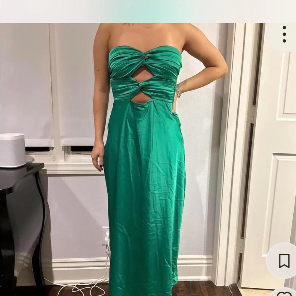 Runaway the Label Green Maxi Dress - Picture 1 of 1